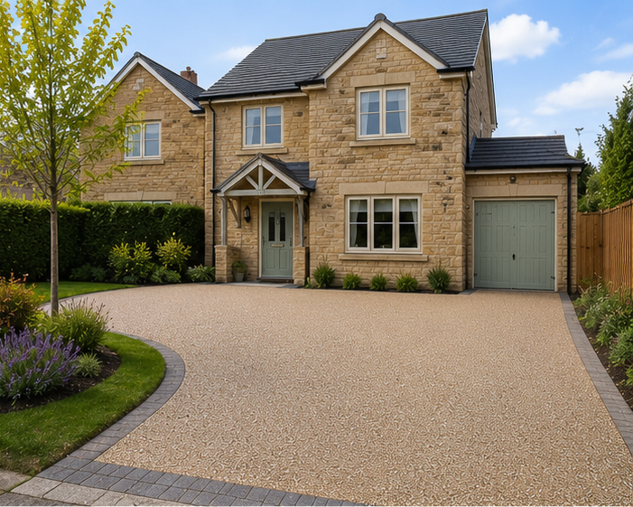 Resin driveway project