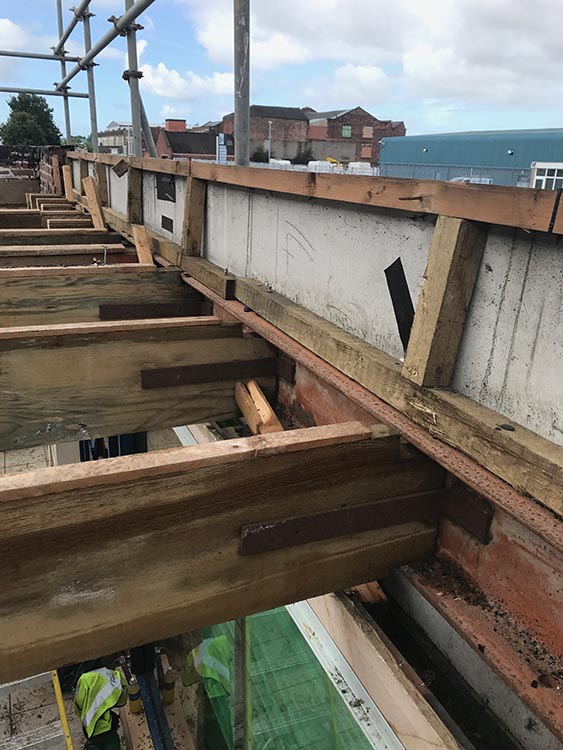 Demolition work Blackpool